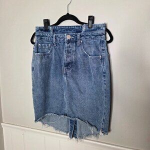 ONE X ONE TEASPOON High Waist Denim Skirt